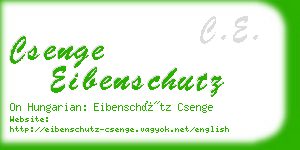 csenge eibenschutz business card